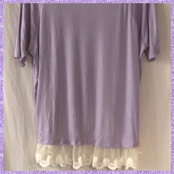 Lavender & Lace Tunic by Candy Rose - Picture 5 of 7
